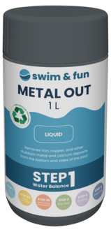 Swim & Fun Metal Out kalkstabilisator til basseng