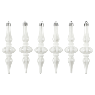 Julgransspira plast 15 cm 6-pack