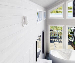 Pax Passad 30 badrumsfläkt för vägg eller tak