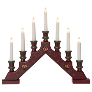 Star Trading Sara adventsljusstake allmoge, 38 cm