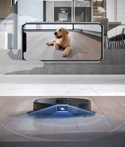 Ecovacs Deebot Ozmo T8 AIVI, robotdammsugare