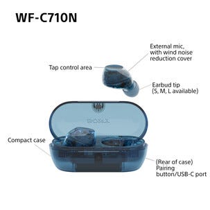 Sony WF-C710N Vastamelunappikuulokkeet, in-ear