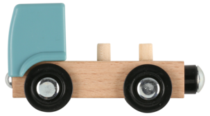 Lisäosasarja puiseen junarataan, yli 3-vuotiaille