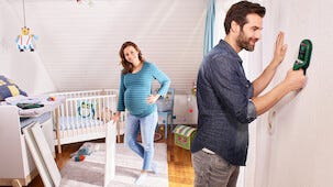 Bosch Universal Detect, digital multidetektor med LED