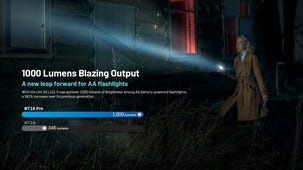 Nitecore ficklampa LED, laddningsbar USB-C, 1000 lm