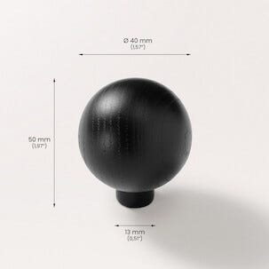 Prettypegs knopp Bill 40 mm 1-pack