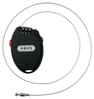 Abus CombiFlex 201/202 Riippulukko koodi ja vaijeri 70 cm