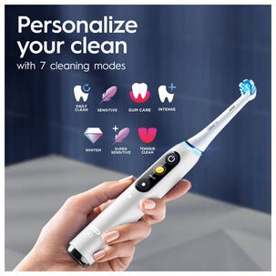 Oral-B iO 9s Sähköhammasharja, 7 harjaustilaa