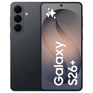 Samsung Galaxy S26+ 256 GB smartphone, svart