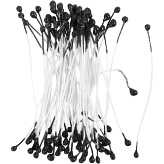 Creativ Company blomsterstøvbærer svart 6,4 cm 100-pakning