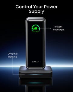 Anker Prime Charging Base laddstation 3 portar, 150 W