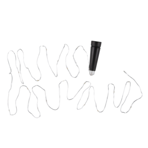 Batteridrevet LED-lyslenke til flaske, 2 m