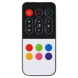 Lyslenke LED RGBIC med fluffy stoff og musikkstyring, 2 m