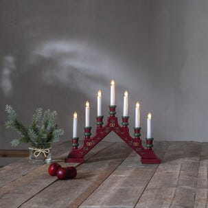 Star Trading Sara adventsljusstake allmoge, 38 cm