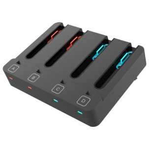 Exibel laddstation för 4 Joy-Con kontroller