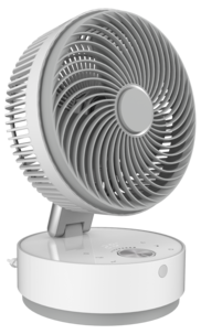 Bordvifte med timer 24 cm, sammenleggbar