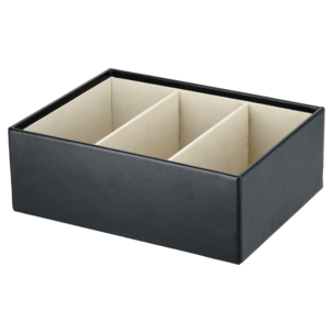 Smyckesbricka, smyckesförvaring herr, stapelbar