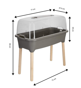 Minidrivhus for potteplanter