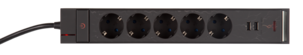 Gaming-grenuttag med RGB-belysning och USB