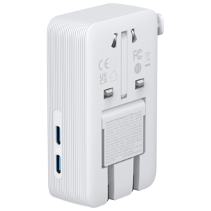 Anker Nano reiseadapter 20 W reiselader USB-C, 2 porter, hvit