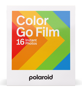 Polaroid Go färgfilm med vit ram, 16 bilder, 2-pack