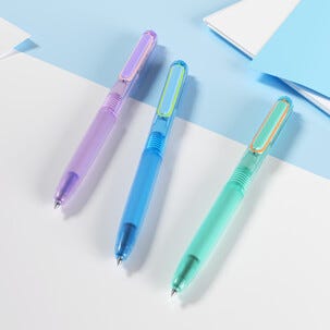 Writech gelpenna blå 0,5 mm suddbar tyst klick