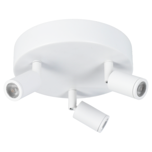 Northlight Leon takspotlight 3 LED-lampor dimbar, 15 cm