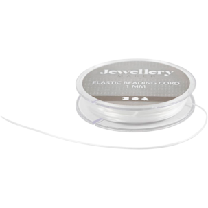 Creativ Company elastisk smyckestråd 1 mm 10 m