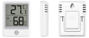 Batteridriven hygrometer / termometer
