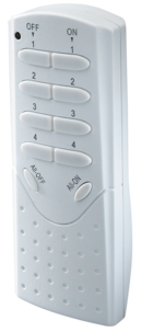 Extra mottagare/fjärrströmbrytare