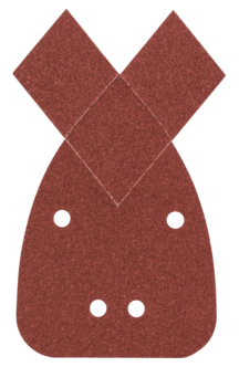 Bosch PSM Primo slippapper P120, 95 x 135 mm, 5-pack