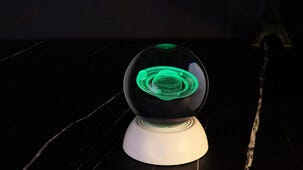Bordslampa Saturnus RGB batteridriven, Northlight 