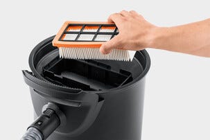 Kärcher planfilter till asksugare och torrdammsugare