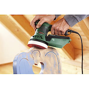 Bosch PEX 300 AE excenterslip med slippapper, 270 W