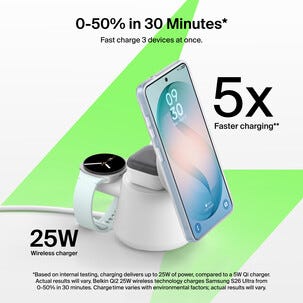 Belkin UltraCharge Modular laddstation Qi2, 25 W