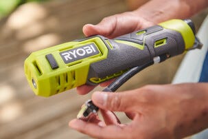 Ryobi minikompressor 4 V batteridrevet USB RI4-0