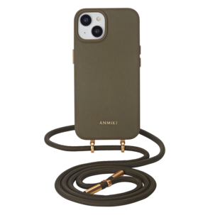 Anmiki mobildeksel med skulderreim til iPhone 13 og 14 