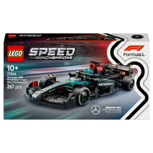 LEGO Speed Champions Mercedes-AMG F1 W15 Kilpa-auto 77244, yli 10-vuotiaille