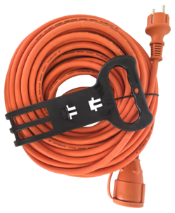 Jatkojohto ulkokäyttöön maadoitettu, 20 metriä 