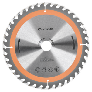 Cocraft sagblad 250 x 30 x 2,8 mm, 40T