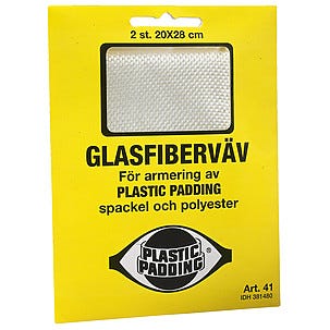 Glassfibervev, Plastic Padding