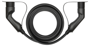 Deltaco laddkabel elbil, typ 2 till typ 2, 3 fas, 7 meter