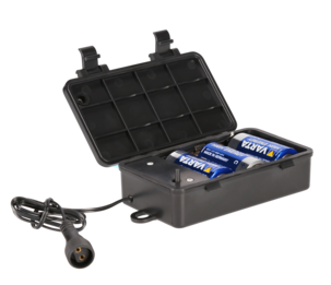 Batteribox till solcellsslingor