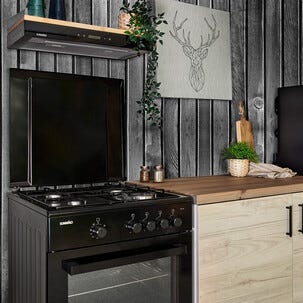 Sunwind Chef gasolspis med ugn inomhus, 60 cm