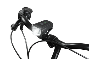 AXA Dwn 70 cykellampa fram USB, 70 lux, 90 m