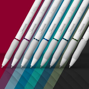 Sharpie S-Gel gelpenna 0,7 mm, blandade färger, 8-pack