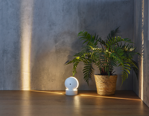 Pyöreä pöytävalaisin / seinävalaisin, epäsuora valo, Cotech