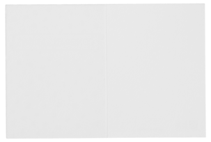 Gratulasjonskort dobbelt med blank innside, 11 × 8 cm