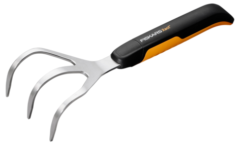 Fiskars Xact handluckrare för jord och ogräs