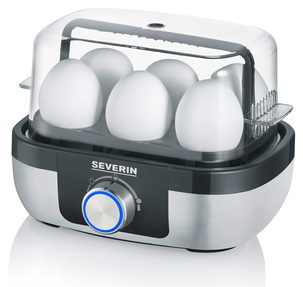 Severin Deluxe eggkoker med elektronisk styring, 6 egg
